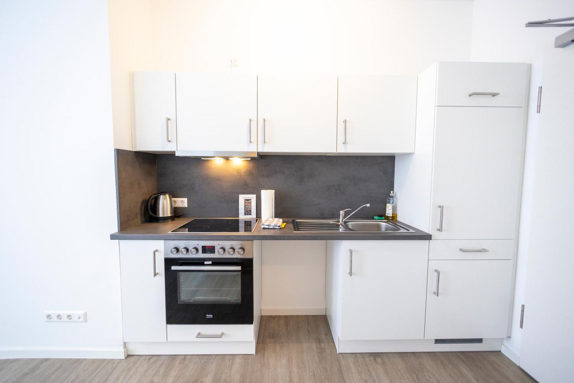 City Appartement Kueche,Bad, Parken Im Zentrum Von ラーベンスブルク エクステリア 写真